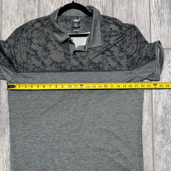 Oakley Men’s Sand Block Short Sleeve Polo size Large Dark Slate - Picture 13 of 13